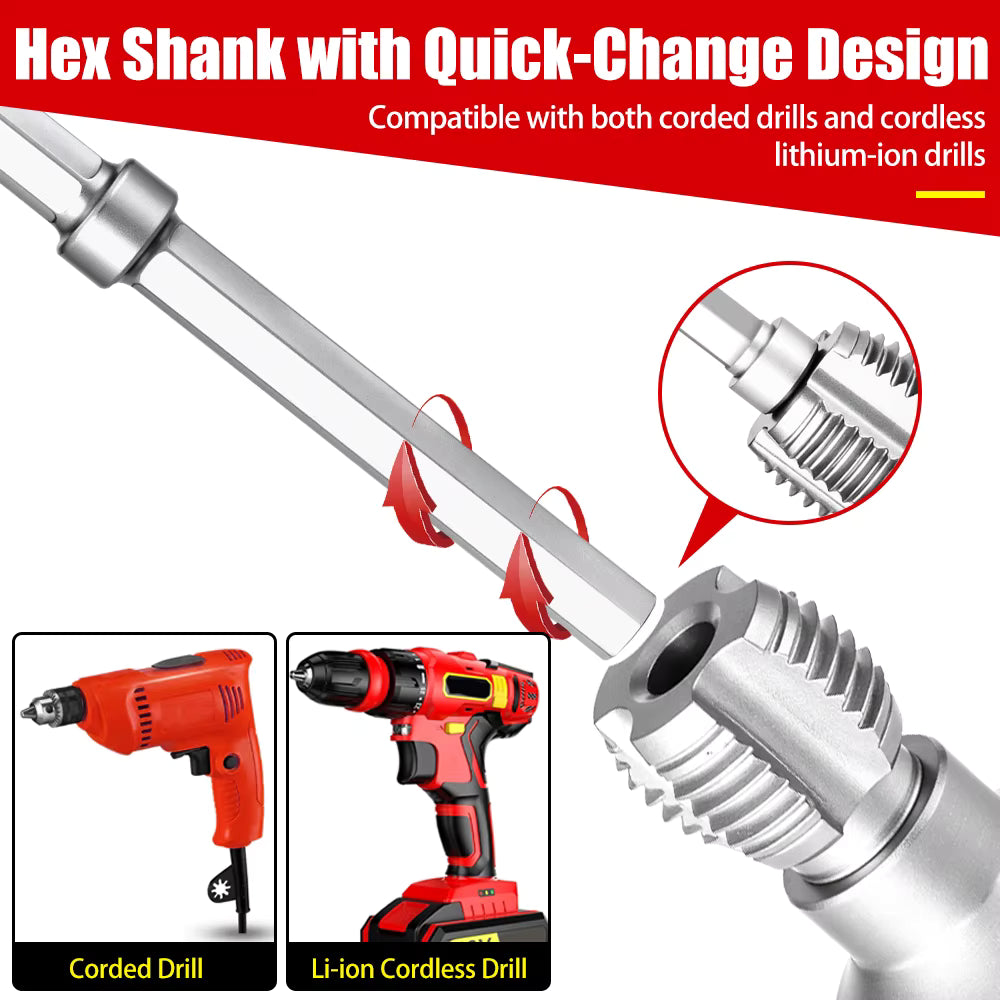 Design Style DIY ™ Pipe Internal and External Threading Tool Set
