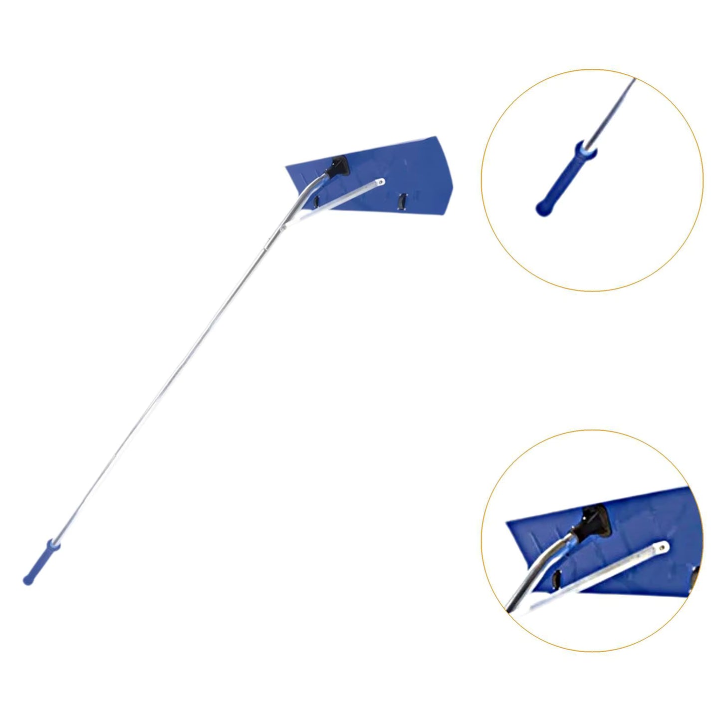 Design Style DIY ™ Telescoping Handle Snow Roof Rake for House