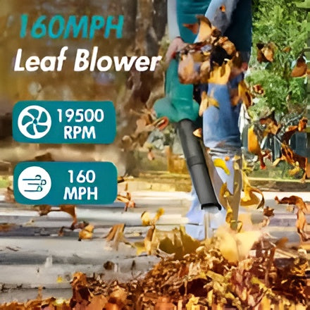 Design Style DIY ™ Leaf Blower Cordless Electric Portable