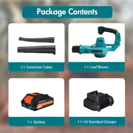 Design Style DIY ™ Leaf Blower Cordless Electric Portable
