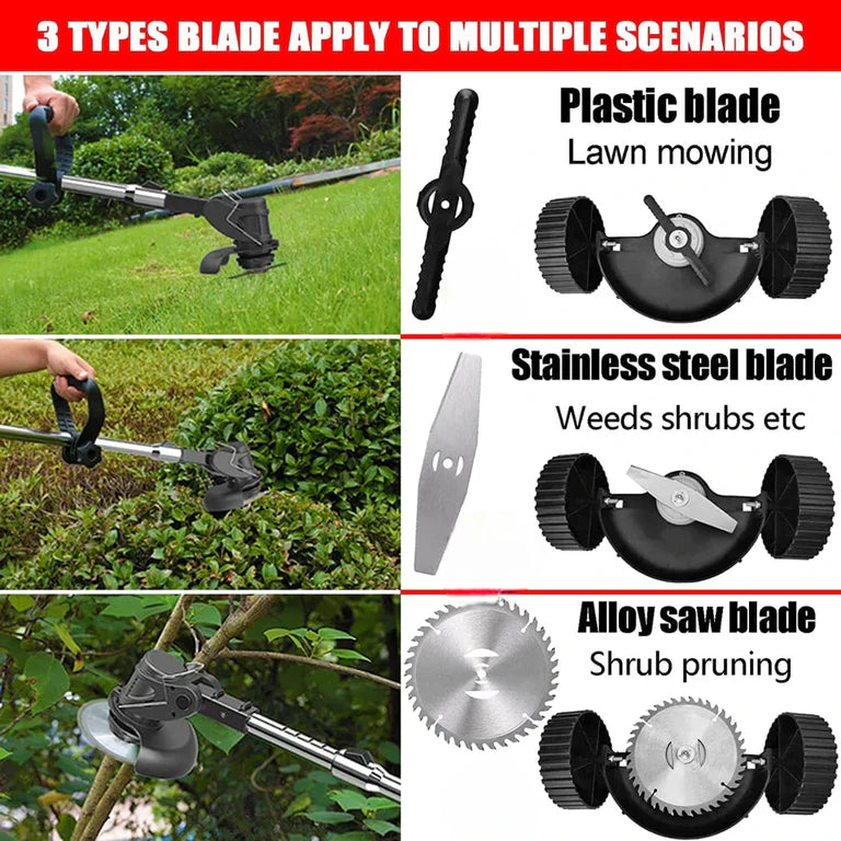 Design Style DIY ™ 3 In 1 Cordless Grass Trimmer