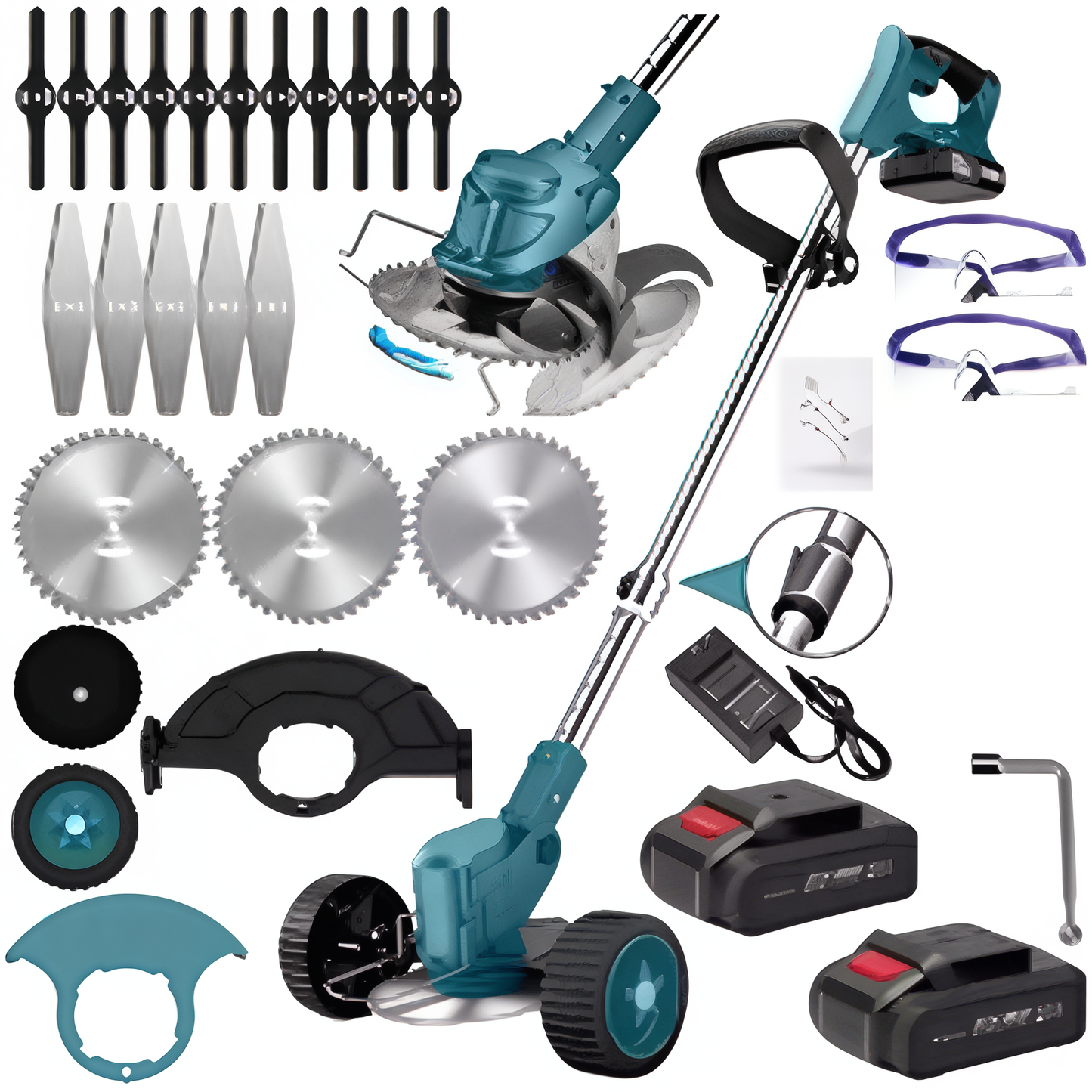 Design Style DIY ™ 3 In 1 Cordless Grass Trimmer