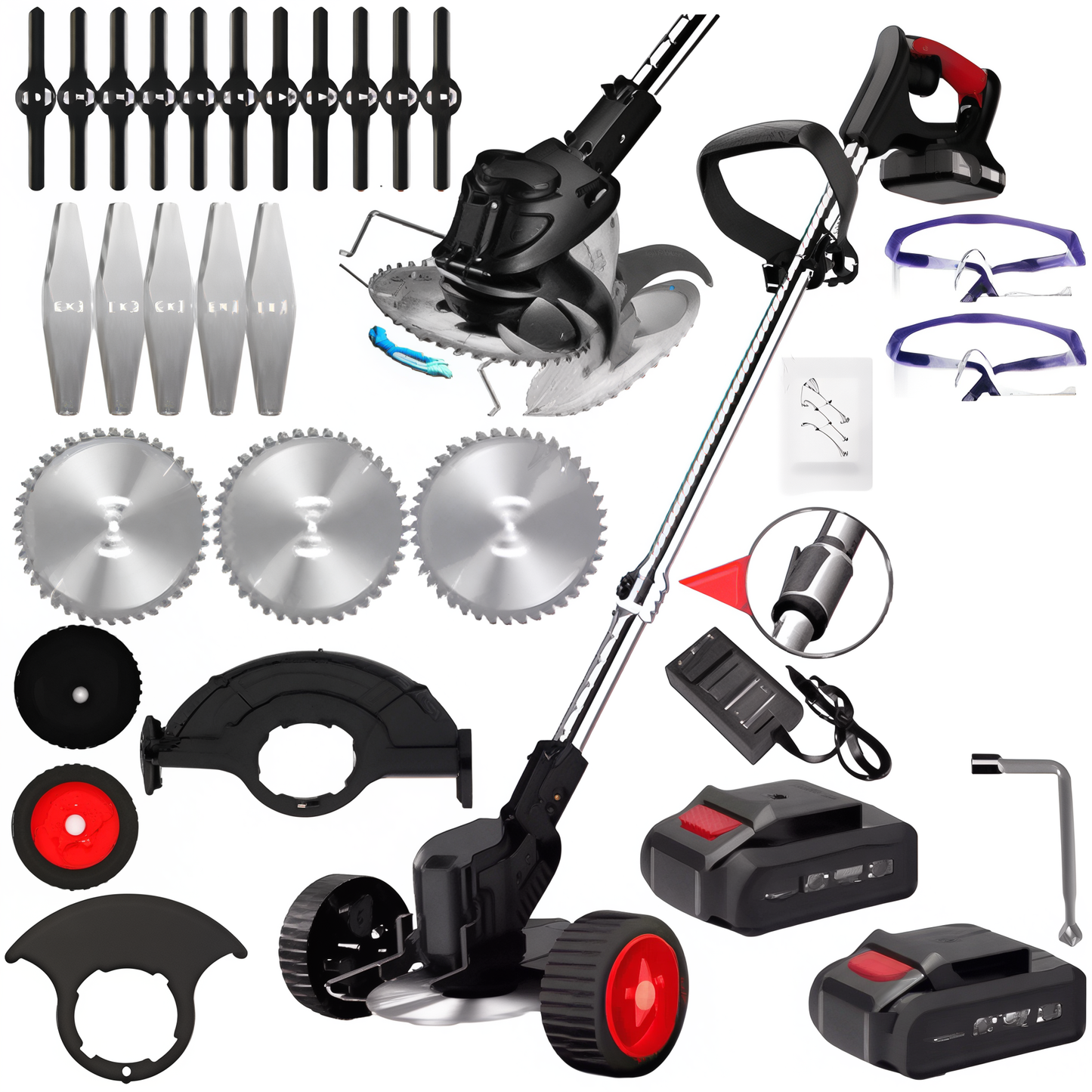 Design Style DIY ™ 3 In 1 Cordless Grass Trimmer