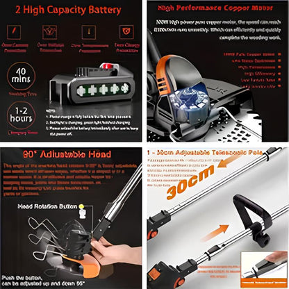Design Style DIY ™ 3 In 1 Cordless Grass Trimmer