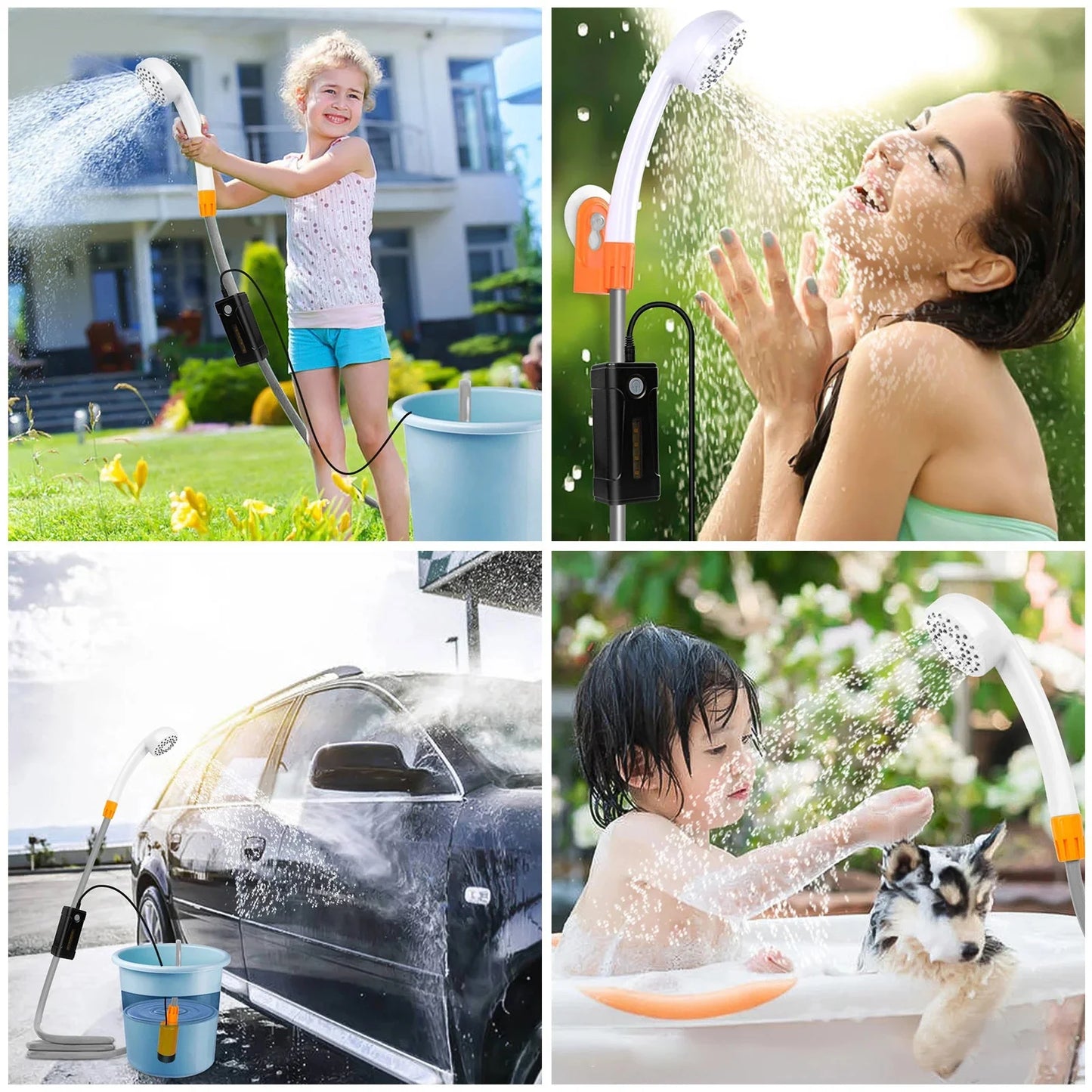 Design Style DIY ™ Portable Electric Shower Pump