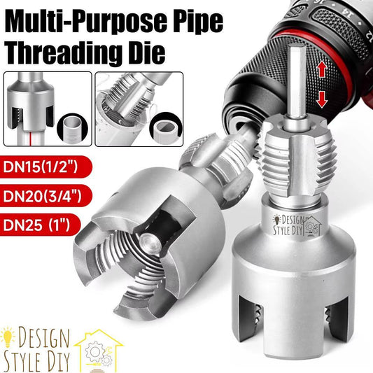 Design Style DIY ™ Pipe Internal and External Threading Tool Set