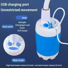 Design Style DIY ™ Portable Electric Shower Pump